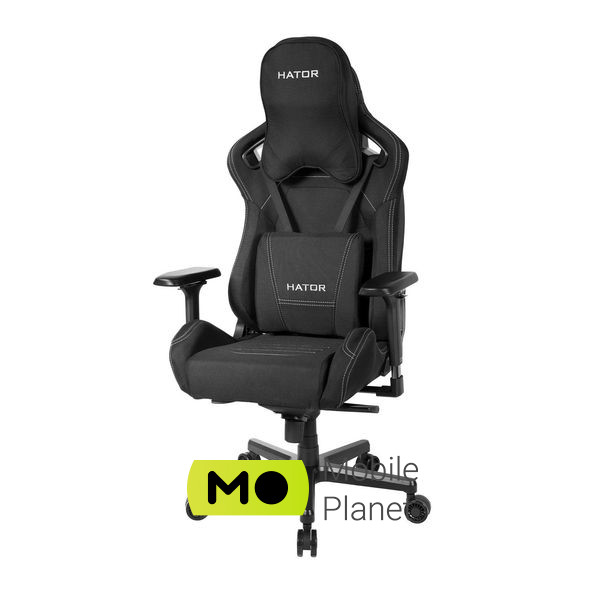 Hator Arc Fabric Jet Black (HTC-982) (UA) Матеріал рами: метал; Матеріал