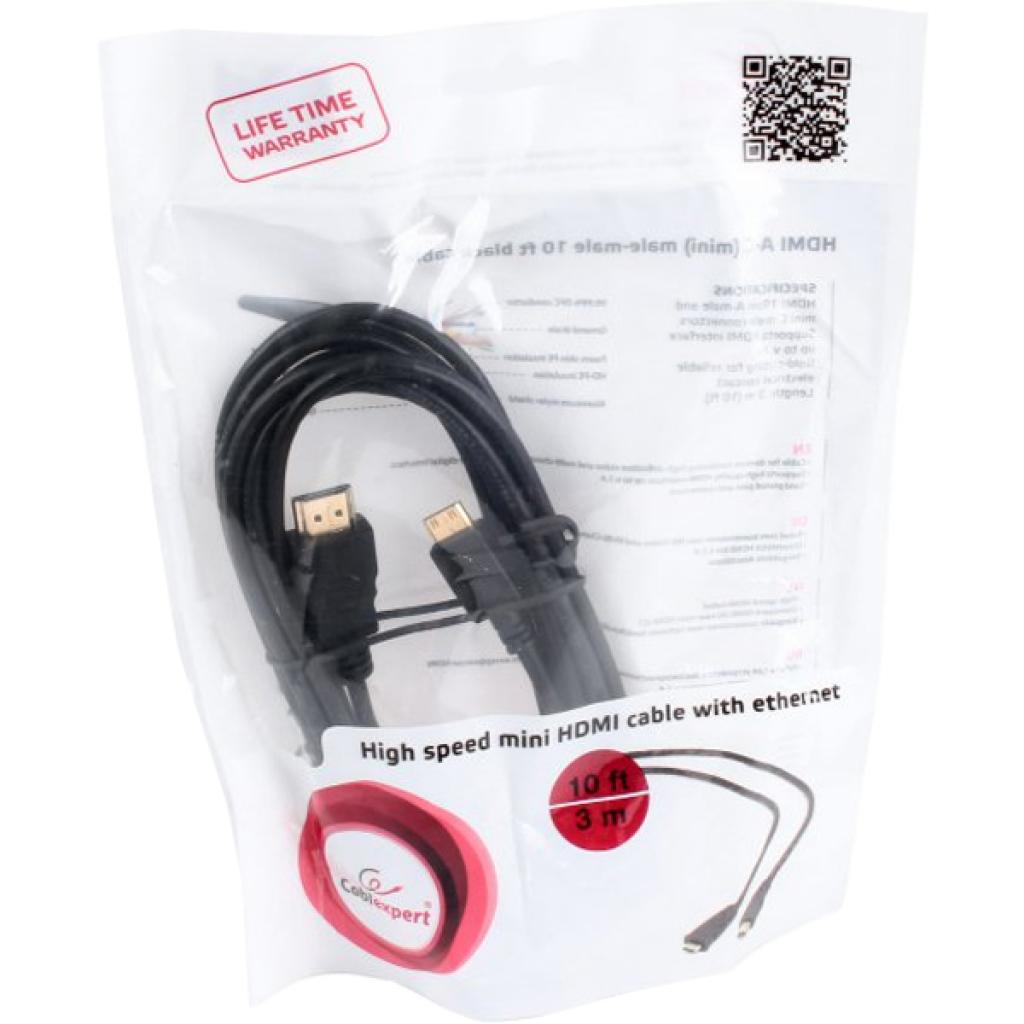 HDMI A to HDMI C (mini), 3.0m Cablexpert (CC-HDMI4C-10) Тип: кабель; Тип Вход: HDMI (Type A);