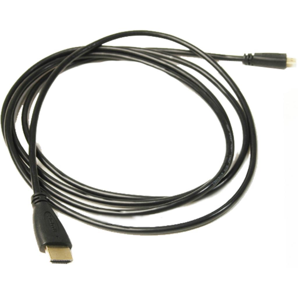 HDMI A to HDMI D (micro), 2.0m PowerPlant (KD00AS1274) (UA) модель  hdmi a to hdmi d (мікро), 2,0 м 