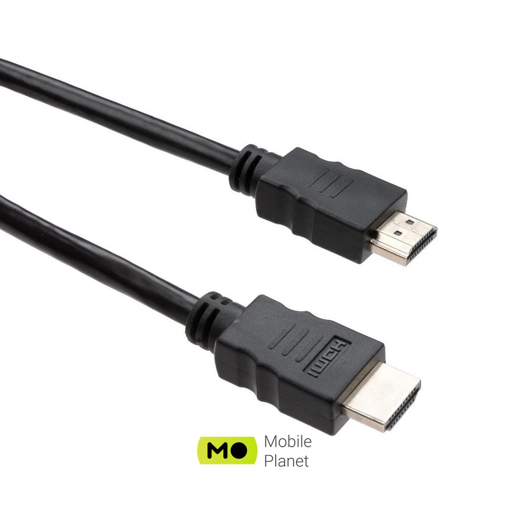 HDMI to HDMI 1.5 m V2.0 Vinga (VCPDCHDMIMM1.5BK) Тип: кабель; Тип Вхід: HDMI;