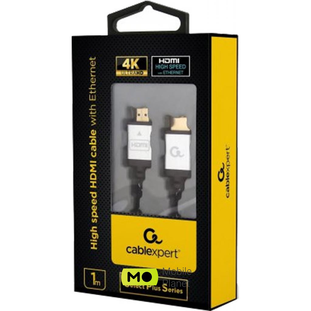 HDMI to HDMI 2.0m Cablexpert (CCB-HDMIL-2M) Тип: кабель; Тип Вхід: HDMI; Тип