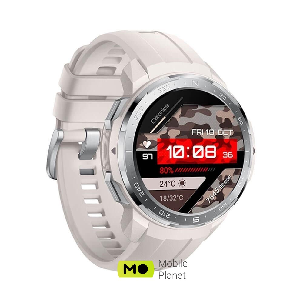 HUAWEI Honor Watch GS Pro Marl White (KAN-B19W) Пульсометр +