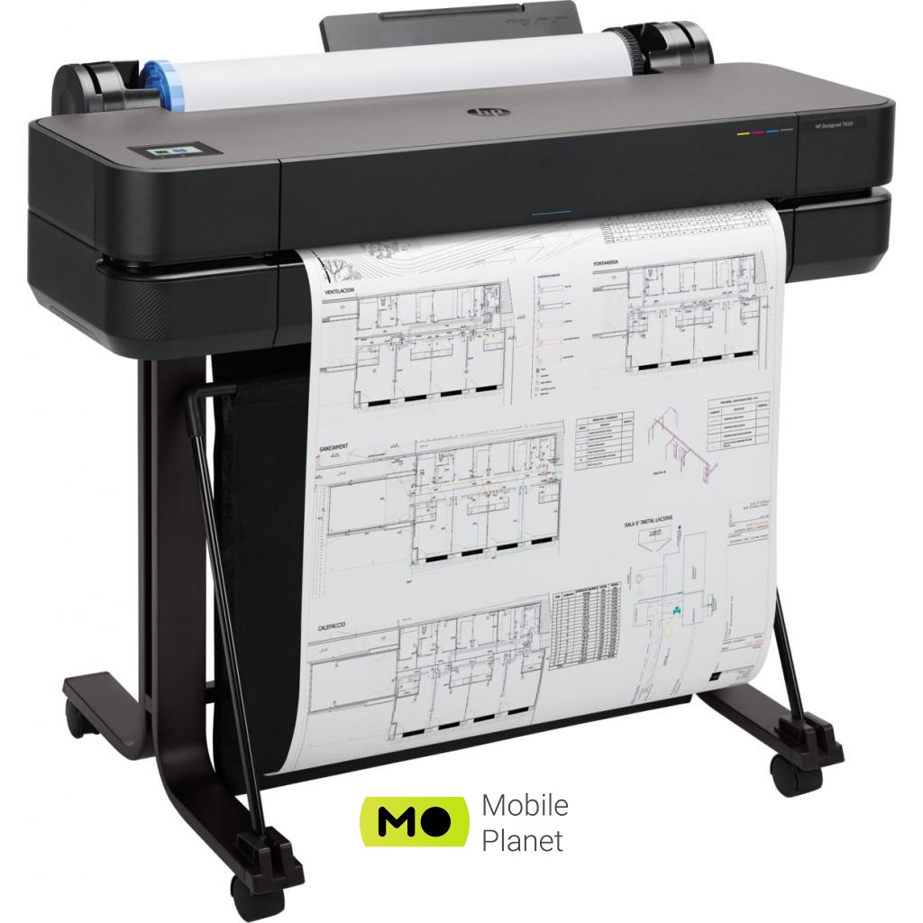 HP DesignJet T630, 24 c WiFi (5HB09A) (UA) Технология печати: струйная; Тип
