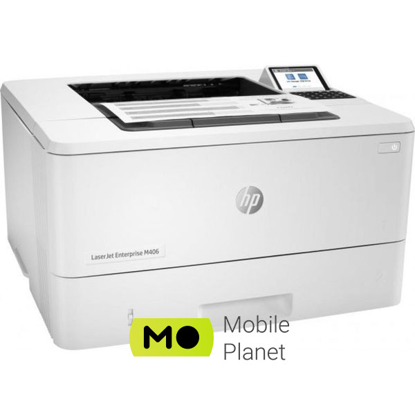 HP LaserJet Enterprise M406dn (3PZ15A) (UA) Время выхода первой страницы 6.5 сек