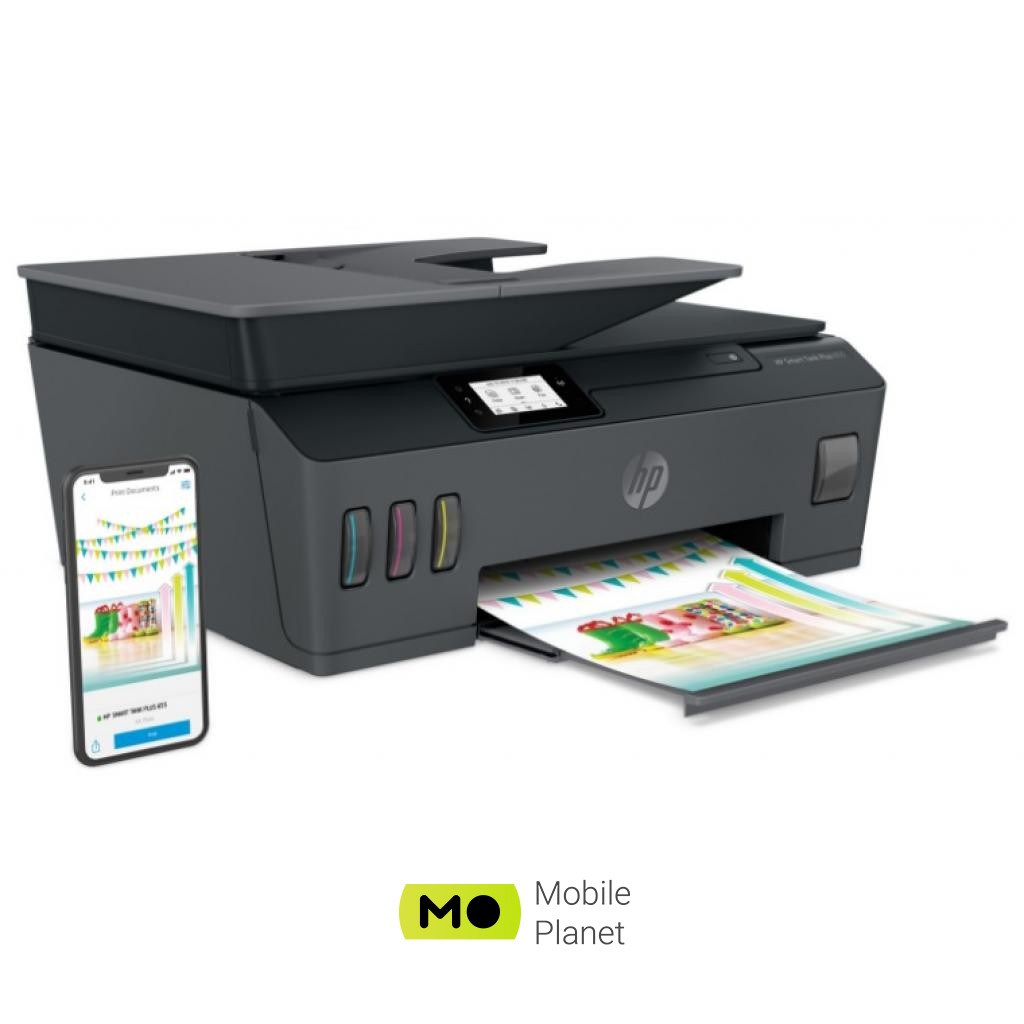 HP Smart Tank 530 c Wi-Fi (4SB24A) (UA) Технология печати струйная