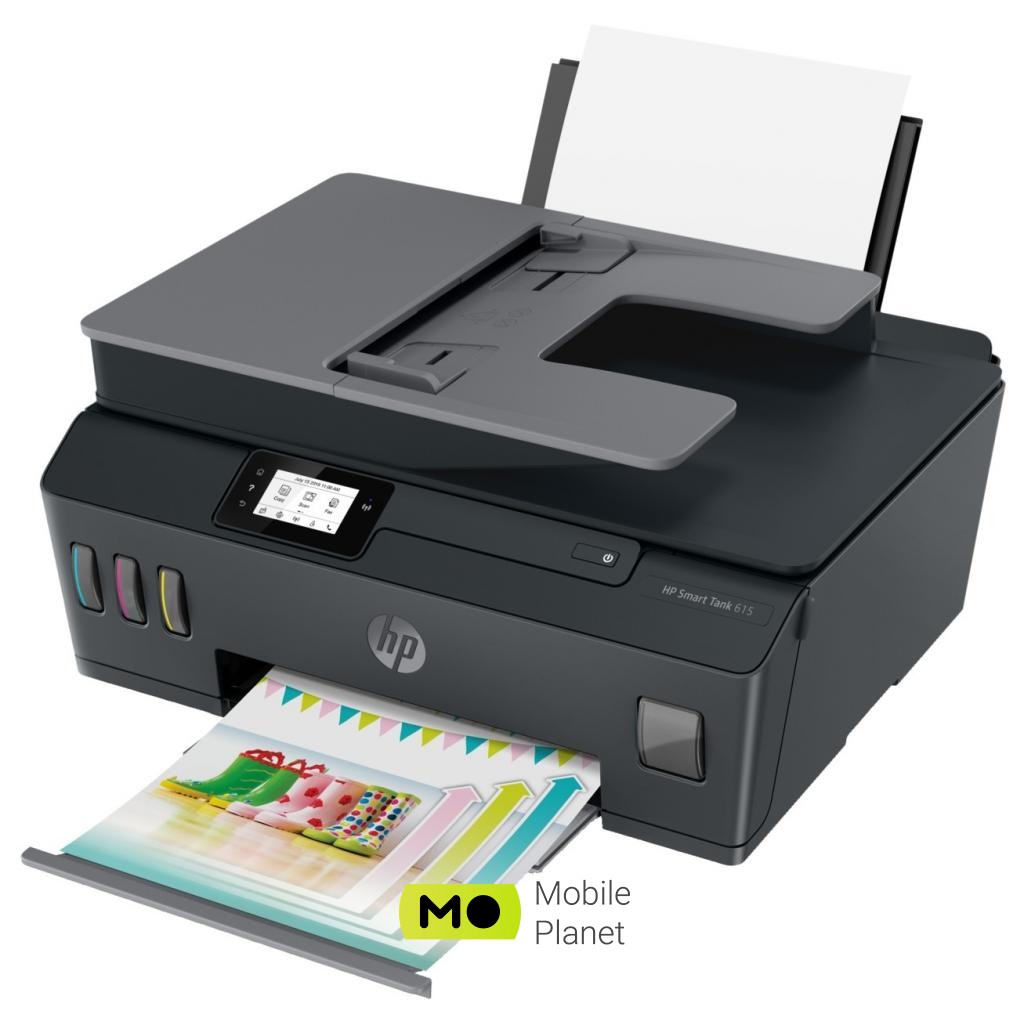 HP Smart Tank 615 c Wi-Fi (Y0F71A) (UA) Технологія друку струменева