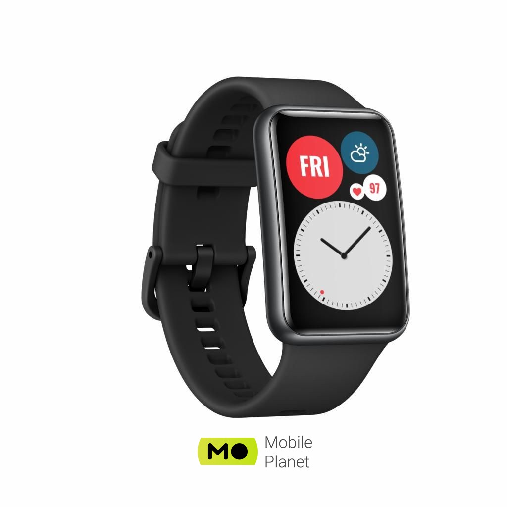 Huawei Watch Fit Graphite Black (55025871) Тип дисплея кольоровий