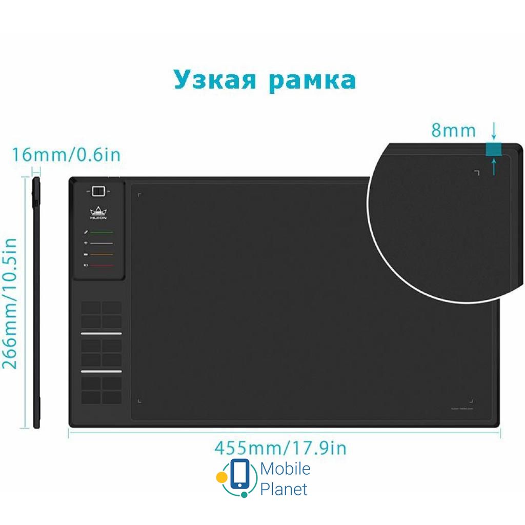 Huion Giano WH1409 V2 (WH1409V2) Країна виробництва Китай