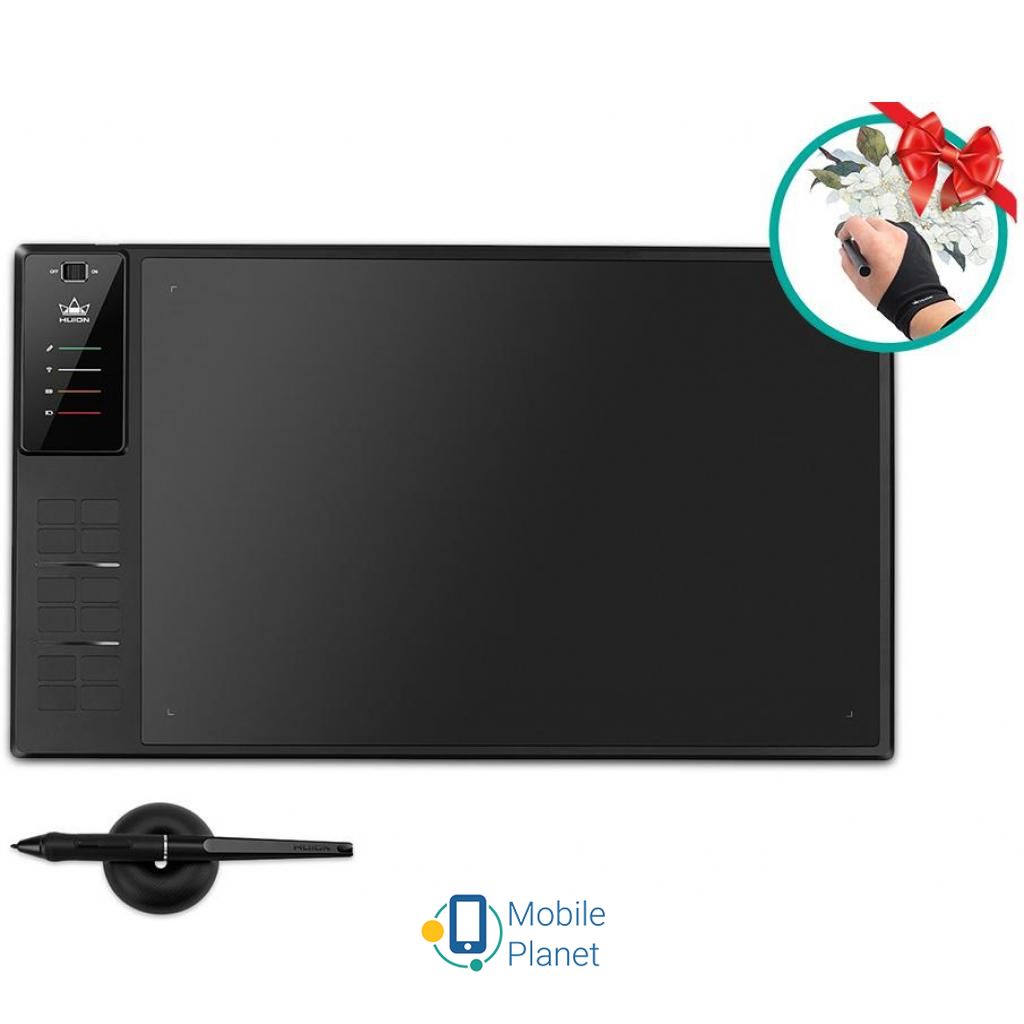 Huion Giano WH1409 V2 (WH1409V2) Розміри робочої поверхні: 350 х 218