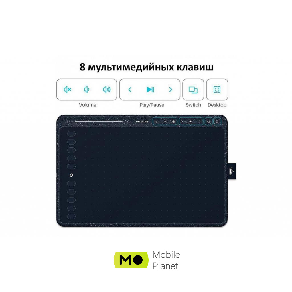 Huion HS611 (UA) Разрешающая способность 5080 lpi