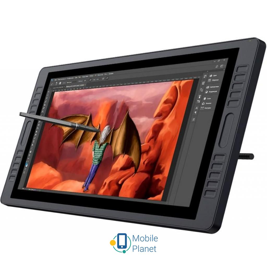 Huion Kamvas GT-221Pro (UA) Дозвіл: 1920 × 1080; Кількість рівнів