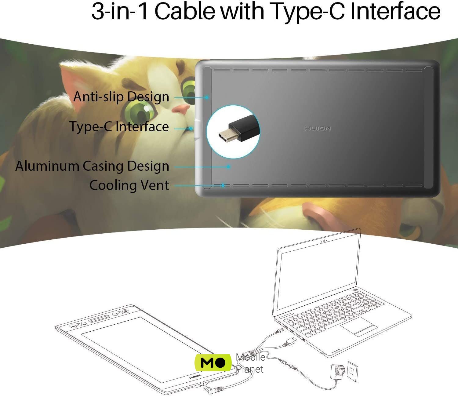 Huion Kamvas Pro 13 (GT133_HUION) Діагональ 13.3 