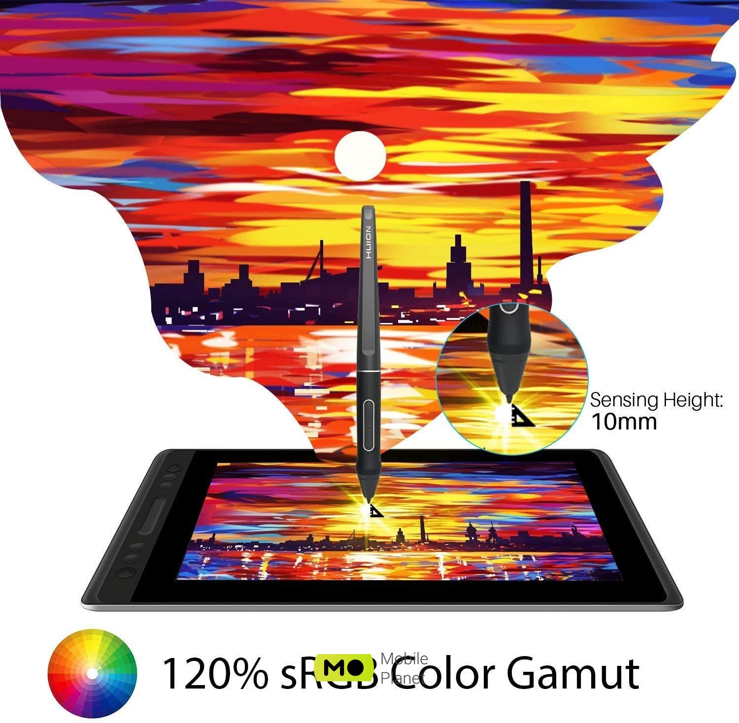 Huion Kamvas Pro 13 (GT133_HUION) Підключення дротовий