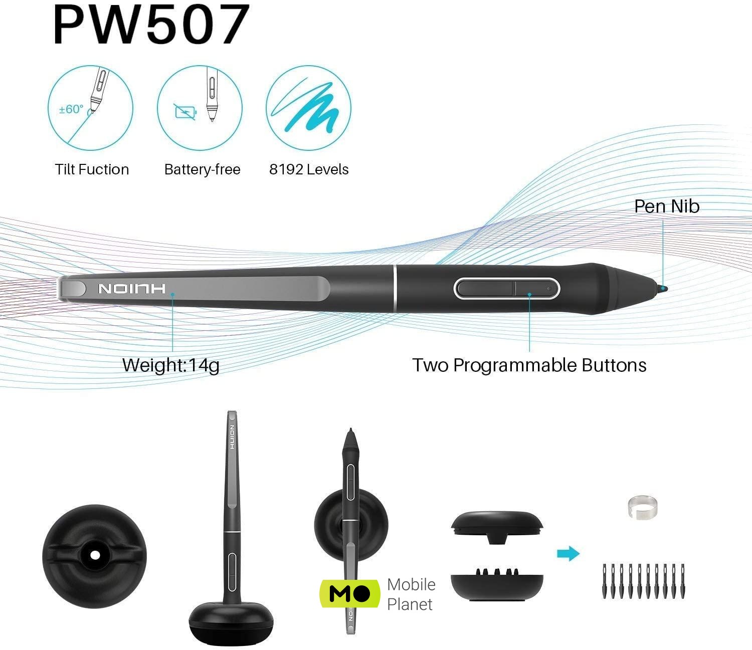 Huion Kamvas Pro 13 (GT133_HUION) Дозвіл 1920 x 1080 (Full HD)