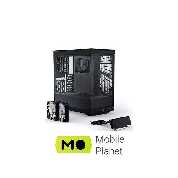 Hyte Y40 Black (CS-HYTE-Y40-B) (UA) Типорозмір Miditower
