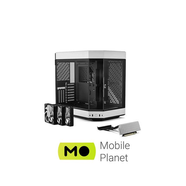 Hyte Y60 Black-White (CS-HYTE-Y60-BW) (UA) Типорозмір Miditower