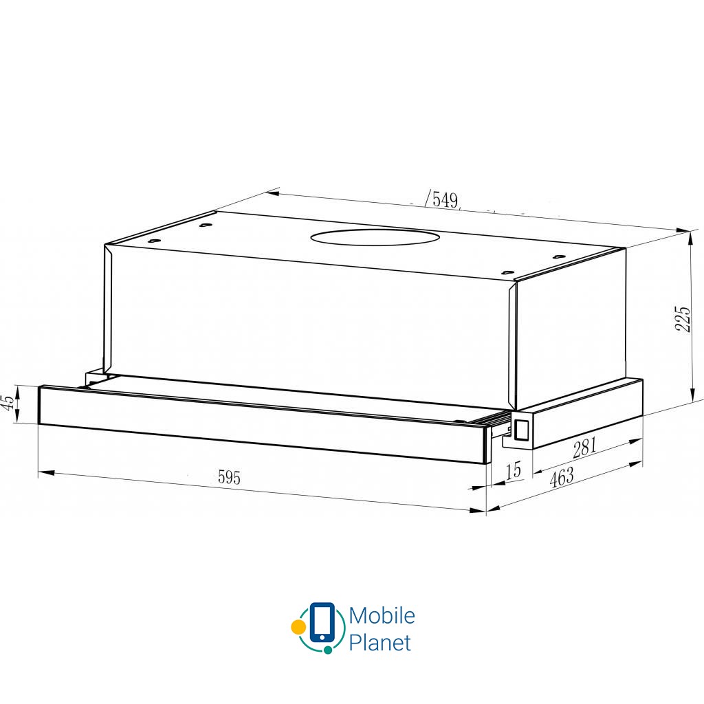 INTERLINE DELI BL A/60/2/T  Фільтри: алюмінієвий; Тип