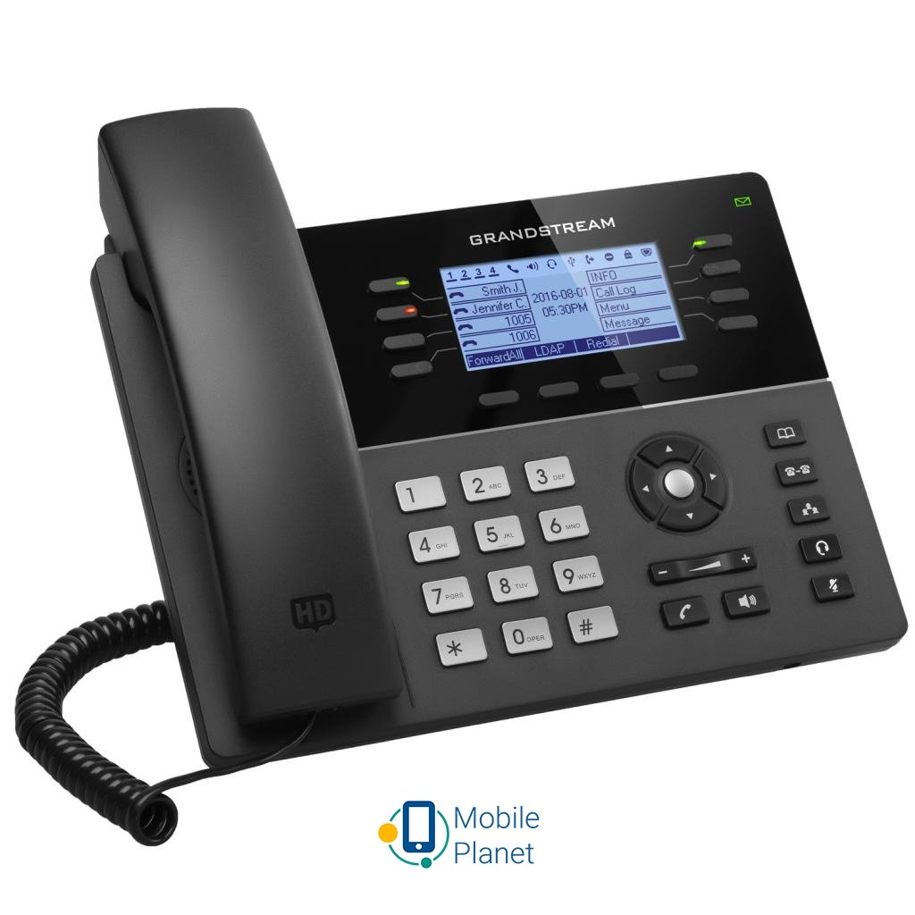 IP телефон Grandstream GXP1782 (UA) Тип підключення: провідний;