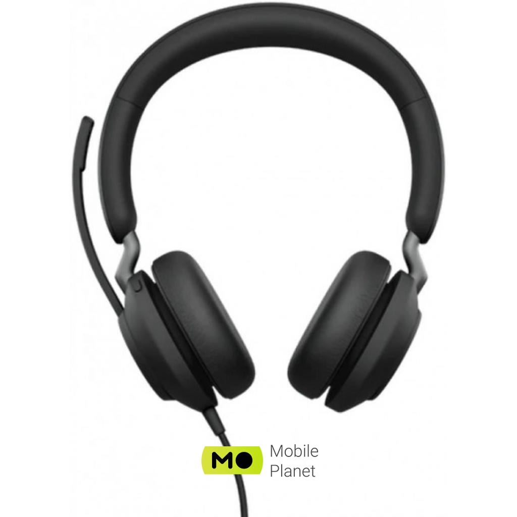Jabra Evolve 2 65 Link380c MS Stereo Black (26599-999-999) (UA) Підключення бездротове, провідне USB Type-C, USB, Bluetooth