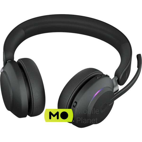 JABRA Evolve2 65 MS Stereo USB-A Black with Charging Stand (26599-999-989) (UA) Модель Evolve2 65 MS Stereo USB-A Black with Charging Stand