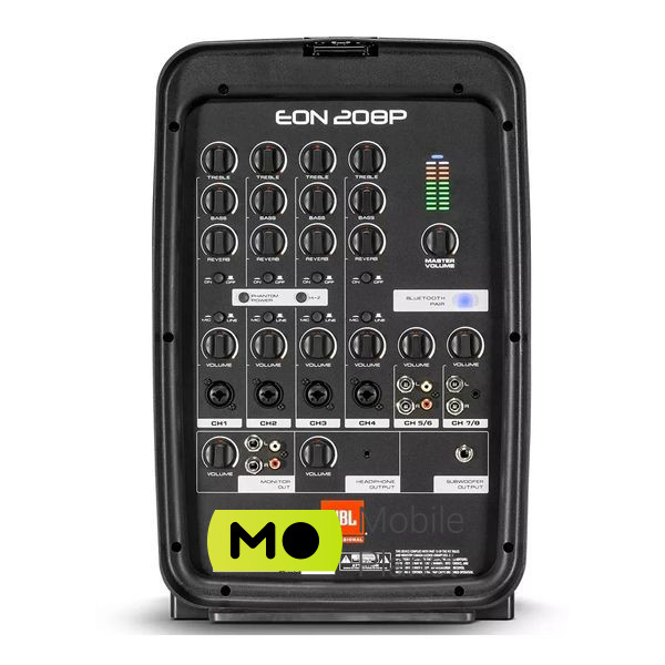 JBL EON208P/230 Підключення провідне, бездротове