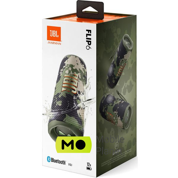 JBL Flip 6 Squad (JBL FLIP 6 SQUAD) Тип: портативні колонки;