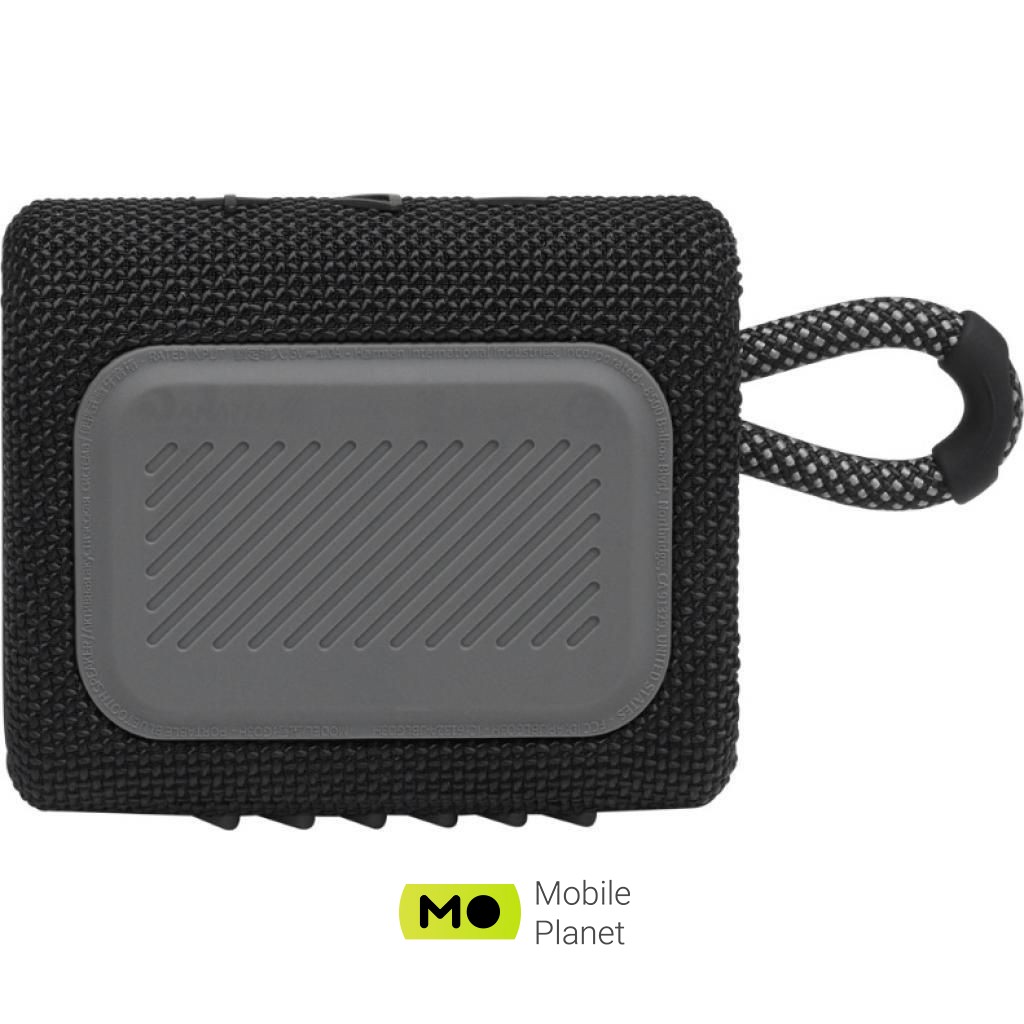 JBL GO 3 (Black) (JBLGO3BLK) Частотний діапазон 110 - 20000
