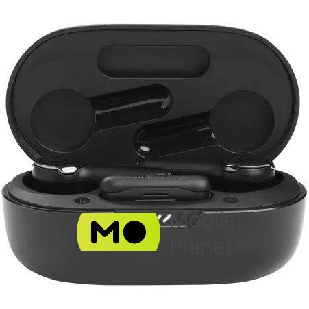 JBL Quantum TWS Black (JBLQUANTUMTWSBLK) Материалы (оголовья/чаш/амбушюр) -/Пластик/Силикон