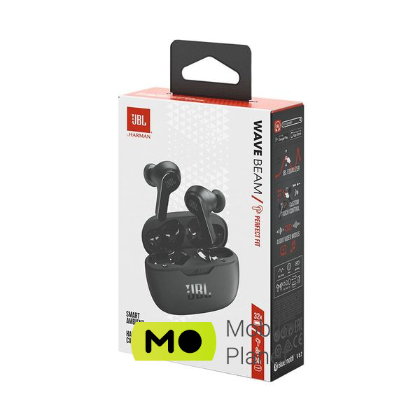 JBL Wave Beam TWS Black (JBLWBEAMBLK) Тип пристрою гарнітура