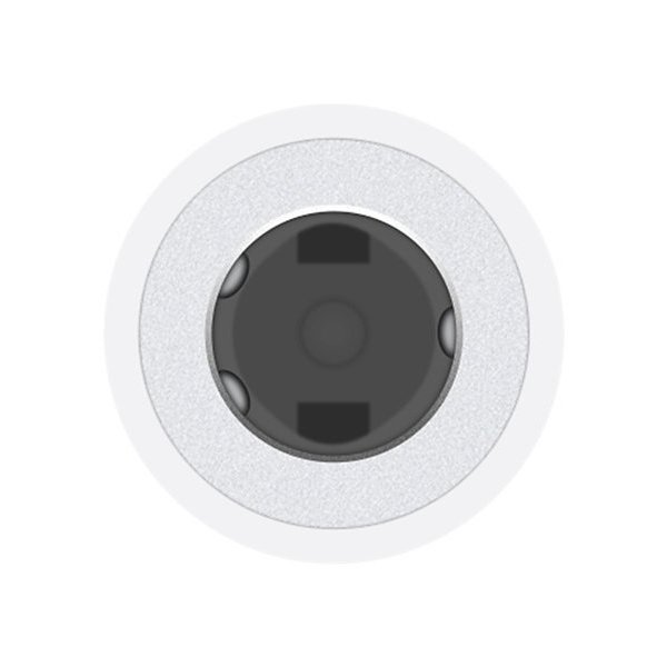 Apple Adapter Lightning to 3.5mm Headphone Jack (MMX62) Цвет: белый ; Тип: адаптер, Lightning