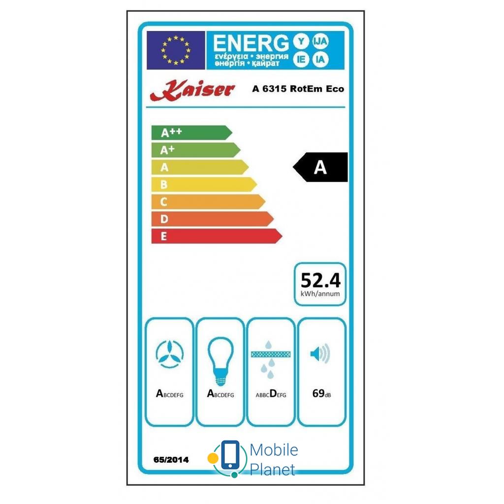 Kaiser A6315RotEMEco (UA) Тип купольная