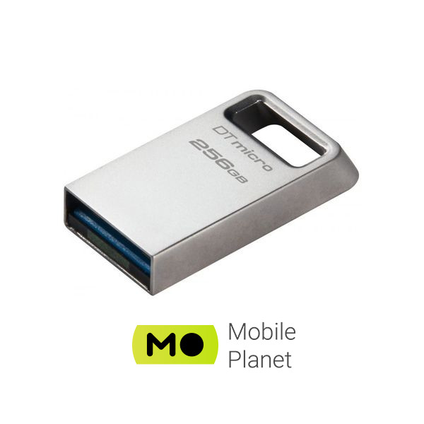 Kingston 256GB DataTraveler Micro USB 3.2 (DTMC3G2/256GB) Тип: Класичні; Об'єм пам'яті: 256 Gb;