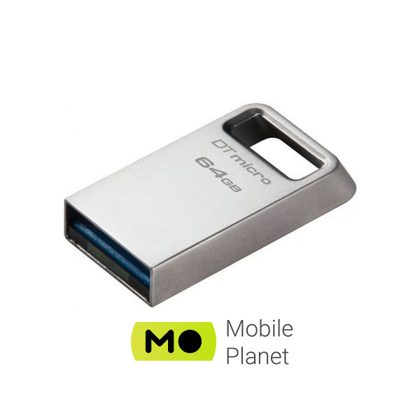 Kingston 64GB DataTraveler Micro USB 3.2 (DTMC3G2/64GB) (UA) Тип: Классические; Объем памяти: