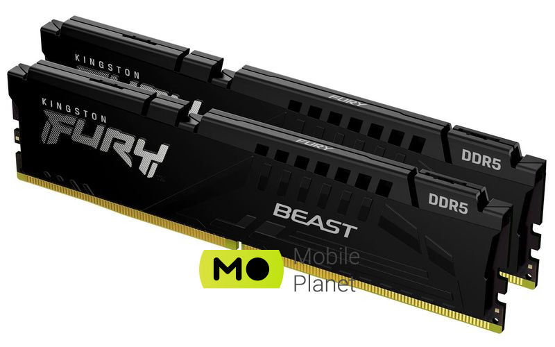 Kingston FURY 32GB (2x16GB) 5200MHz CL40 Beast Black (KF552C40BBK2-32) EU Тип пам'яті  DDR5.