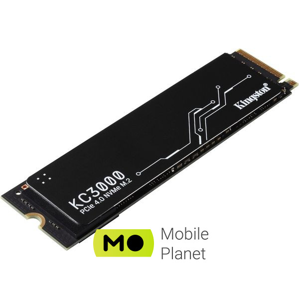 KINGSTON KC3000 4TB M.2 NVMe (SKC3000D/4096G) (UA) Форм-фактор: M.2 2280; Місткість: 4