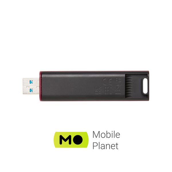 Kingston USB-накопичувач 1TB DataTraveler Max Type-A USB 3.2 RED (DTMAXA/1TB) (UA) Физические размеры 91 x 22 x 9 мм