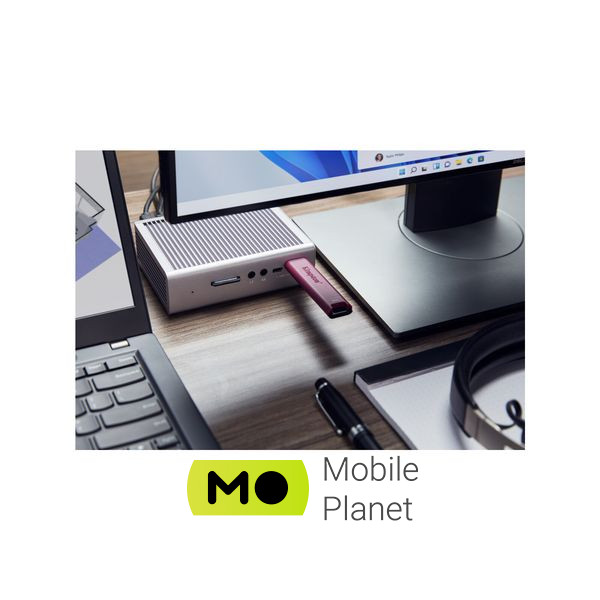 Kingston USB-накопичувач 1TB DataTraveler Max Type-A USB 3.2 RED (DTMAXA/1TB) (UA) Максимальная скорость записи 900 Мбайт/сек