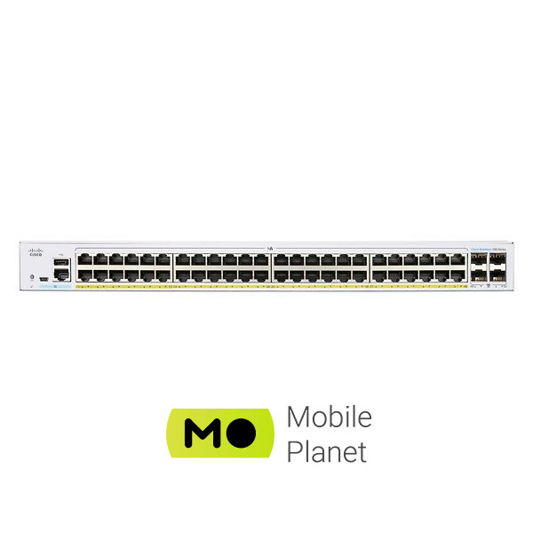 Коммутатор сетевой Cisco CBS220-48P-4G-EU Тип: управляемый 2-го уровня;
