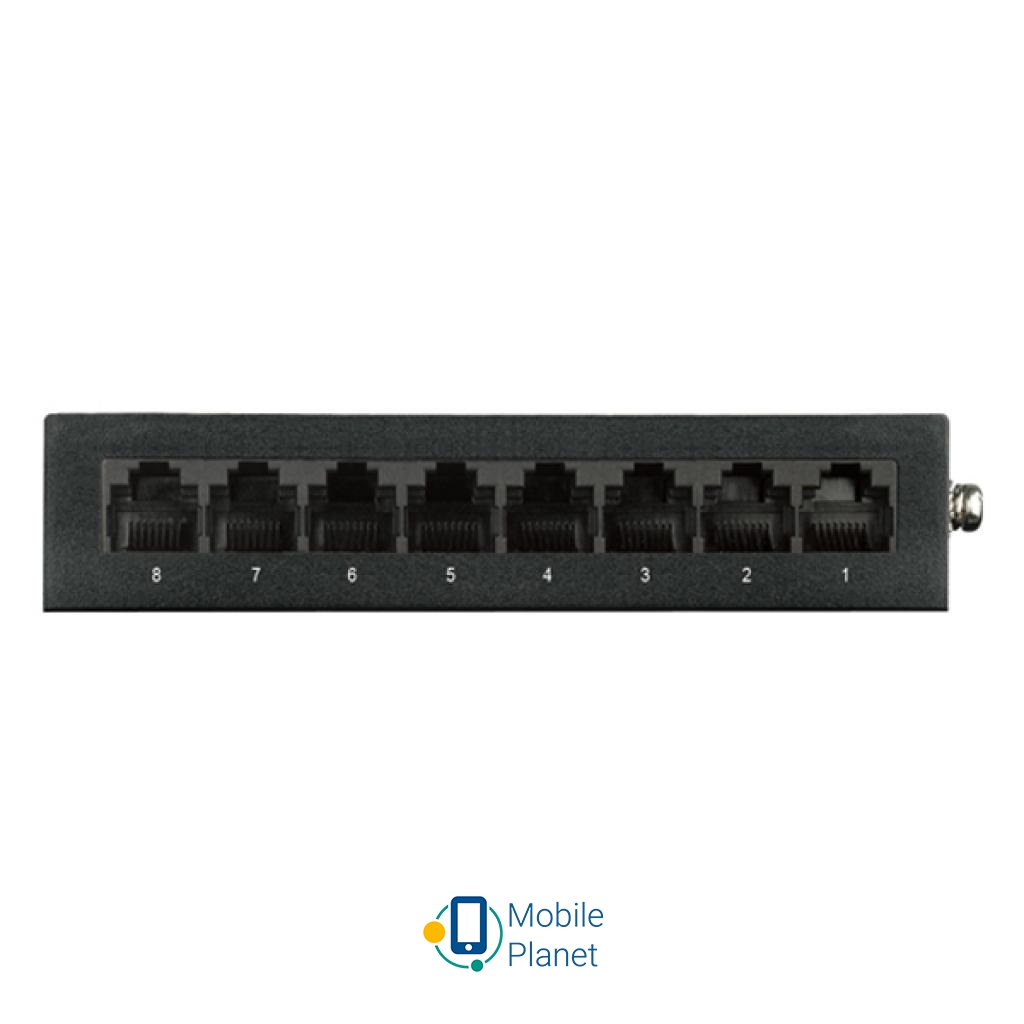 Комутатор мережевий D-Link DGS-1008D / J2A (UA) Тип: некерований; Форм-фактор: