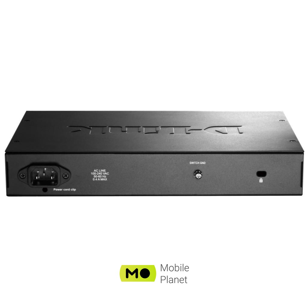 Комутатор мережевий D-Link DGS-1024D (UA) Кількість WAN портів: 24; Корпус: