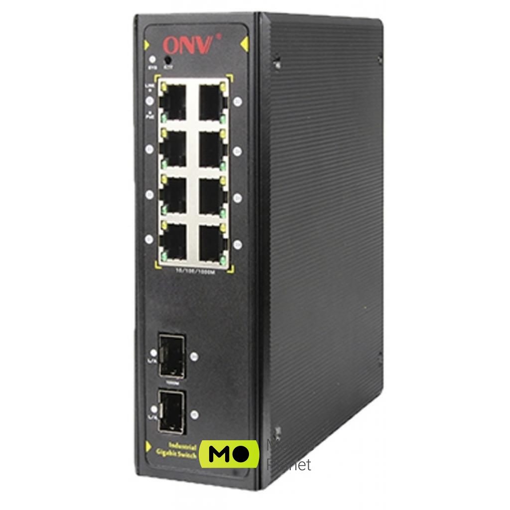 Комутатор мережевий ONV IPS7108PFCP (UA) Тип: некерований; Форм-фактор: в