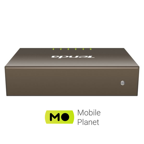 Комутатор мережевий Tenda TEG1005D (UA) Тип: некерований; Форм-фактор: