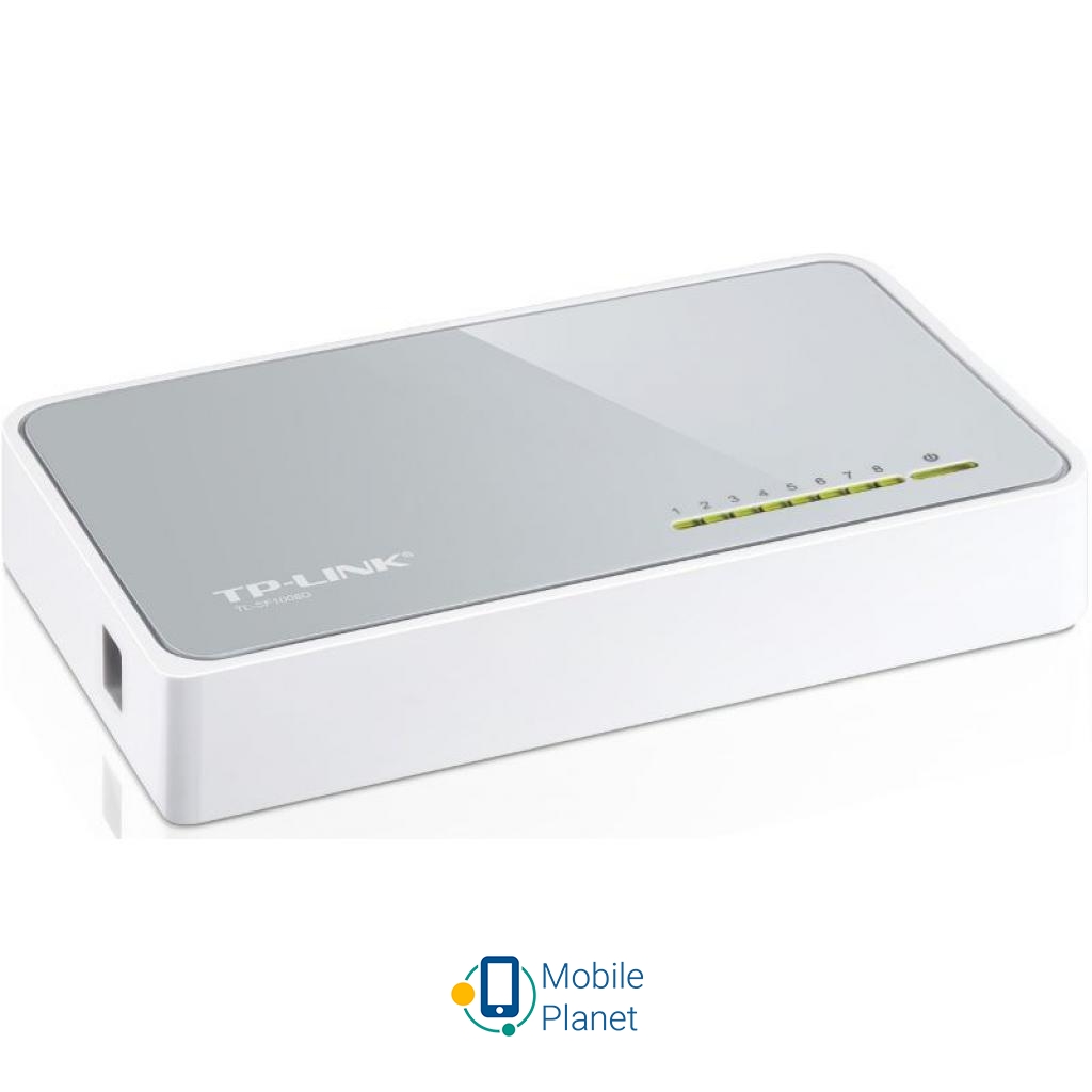 Комутатор мережевий TP-Link TL-SF1008D Тип: некерований; Форм-фактор: