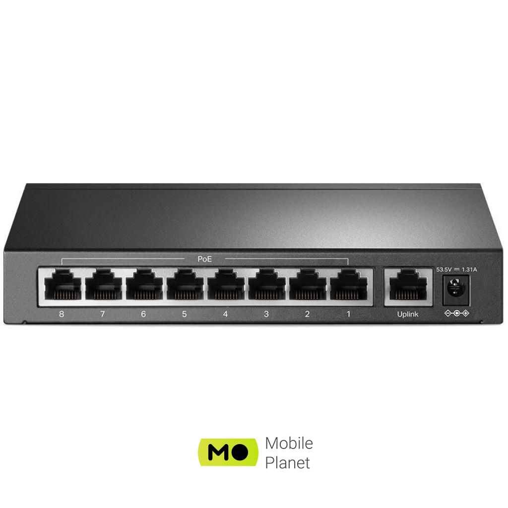 Коммутатор сетевой TP-Link TL-SF1009P (UA) Тип: неуправляемый; Количество