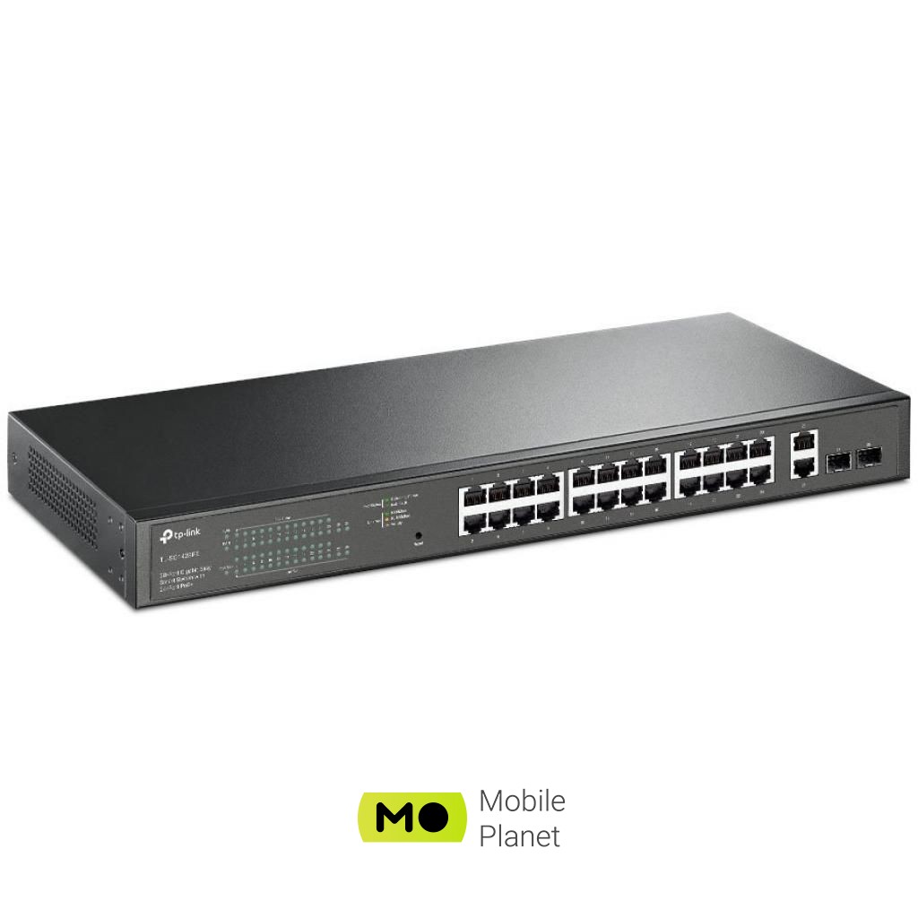 Комутатор мережевий TP-Link TL-SG1428PE (UA) Метод передачі Store-and-Forward (зберігання та передача)