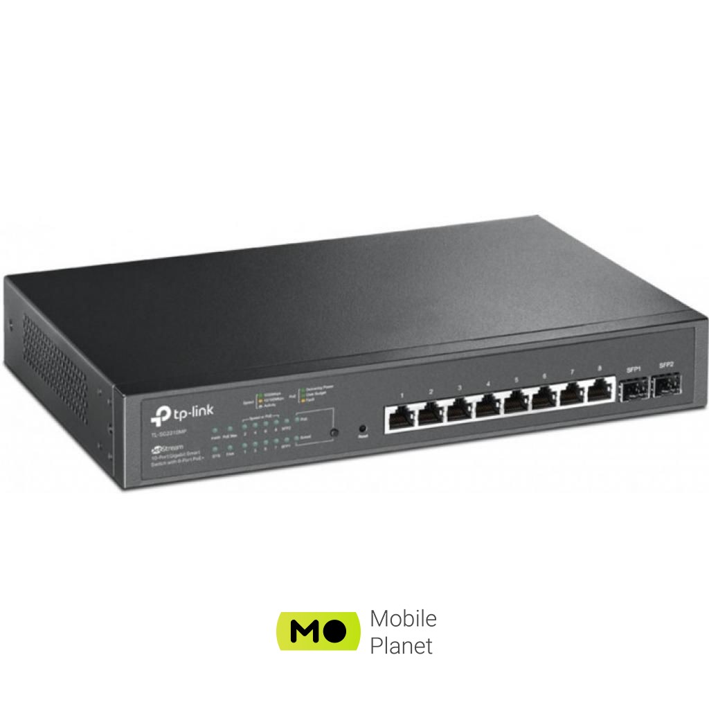 Коммутатор сетевой TP-Link TL-SG2210MP (UA) Тип управляемый
