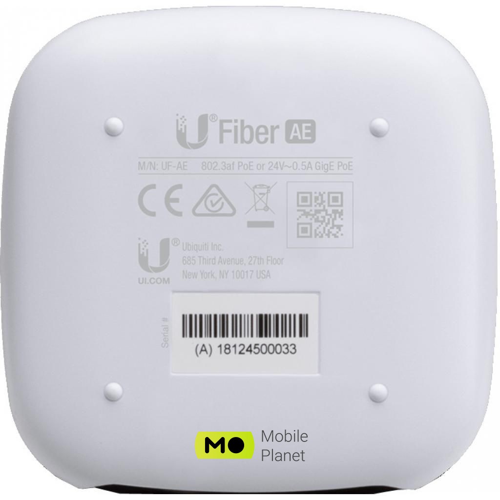 Комутатор мережевий Ubiquiti UF-WiFi (UA) Тип: керований; Форм-фактор: