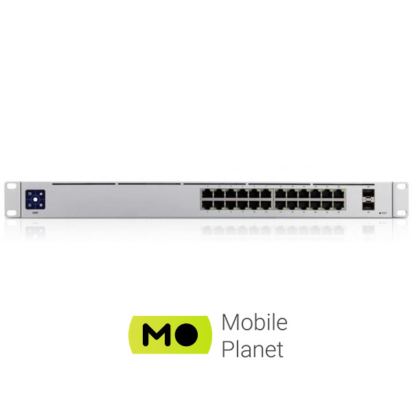 Комутатор мережевий Ubiquiti USW-24 (UA) Кількість портів 26