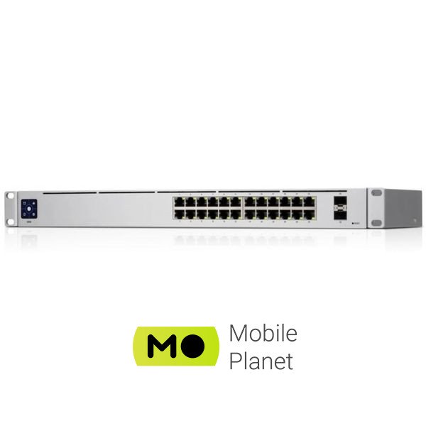 Комутатор мережевий Ubiquiti USW-24 (UA) Форм-фактор у стійку