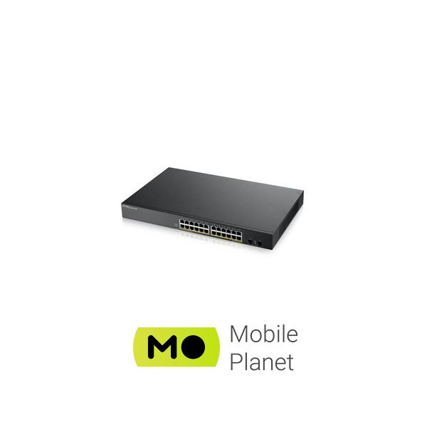 Коммутатор сетевой ZyXel GS190024HPV2-EU0101F (UA) Форм-фактор настольный, в стойку